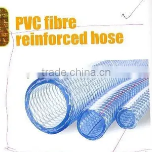 3/8'' All Size PVC Water Hose Clear Fiber Reinforced Plastic Hose thumbnail-5