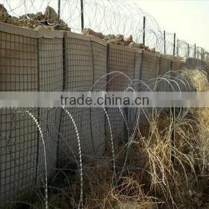 Sand Filled High Strength Hesco Barrier for Military thumbnail-2
