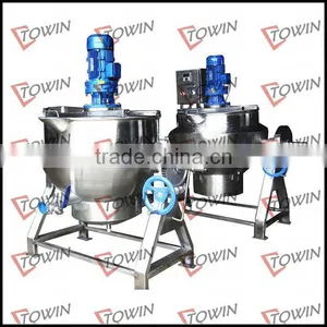 High Quality Stainless Steel Industrial Food Jacketed Kettle Price thumbnail-1