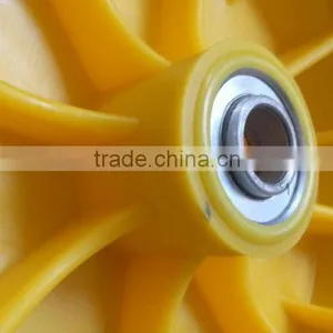 16 Inch Pneumatic Wheel 4.00-8 Plasric Wheel Rim thumbnail-4