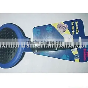 Pet Rubber Grooming Massager Brush for Pets thumbnail-1