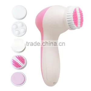 5 in 1 Facial Machine Electric Facial Brush Face Cleansing Brush Body Skin Care Massager thumbnail-2