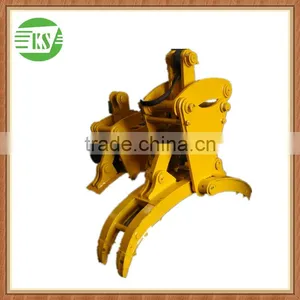 Excavator Hydraulic Rotating Orange Peel Grab thumbnail-5