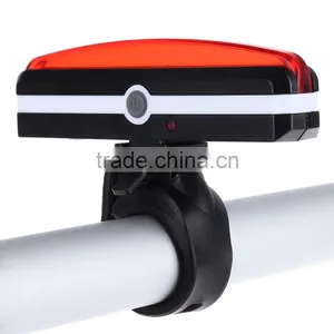 Super Bright Waterproof USB Rechargeable Bicycle Tail Rear Safety Warning Light 3 Modes 2 Colors Bike Accessories thumbnail-4