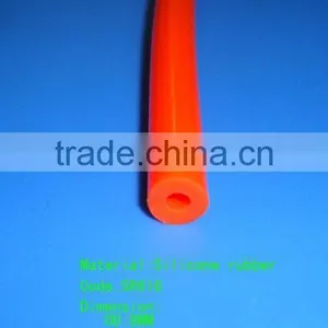 Doors and Windows Red Silicone Rubber Foam Tube thumbnail-1