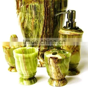NATURAL COLOR Luxury Colorful Free Sample for Natural ONYX BATHROOM ACCESSORIES COLLECTION thumbnail-5