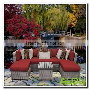 Audu Single Sofa Rattan Resort Outdoor Sofa thumbnail-1