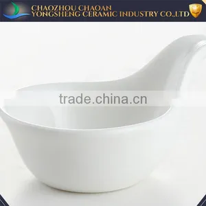 Home Goods Porcelain Mini Appetizer Spoon thumbnail-2