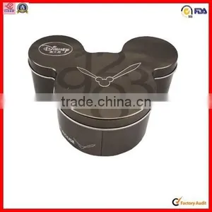 Wholesale Customise Big House Shape Cookie Tin thumbnail-3