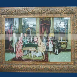 European Handmade Mural,Wall Hanging Mural, Home Decoration Art Fresco, Oil Painting thumbnail-6