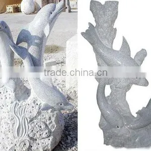Granite Fish Sculpture thumbnail-1