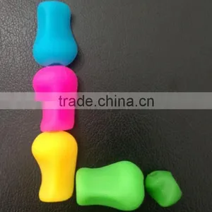 FDA LFGB Colored Pencil Grips, Silicone Rubber Handwriting Pencil Grips thumbnail-6