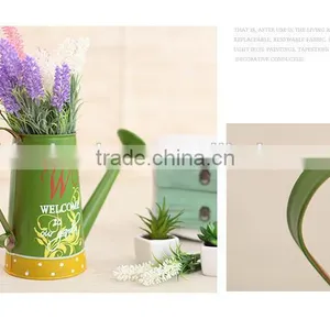 China Top Sell Coloful Decal Cute Galvanized Metal Watering Can thumbnail-3