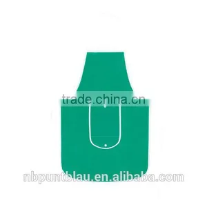Non-woven Kitchen Apron With Magic Foldable Front Pocket as Promotion thumbnail-3