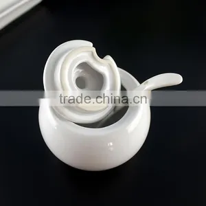 Factory Custom Design Your Own Dinnerware Porcelain Cruet Bottle / Plate With Lid / Milk Jug Ceramic Used Restaurant Dinnerware thumbnail-5