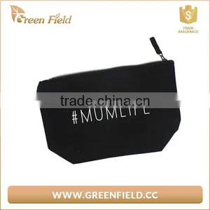 Black Washable Kraft Paper Cosmetic Bag,unique Washable Paper Makeup Cosmetic Bag thumbnail-1