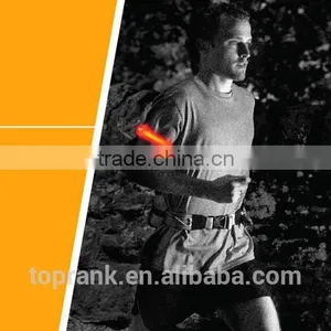 LED HIGH VISIBILITY SAFETY ARMBAND;flashing Led Armband for Jogging ;safety Lighted Armband thumbnail-2
