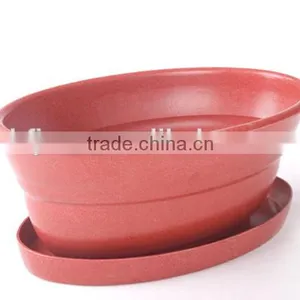 Long-lasting Traditionary OEM Available Bamboo Degradable Flower Pot thumbnail-2
