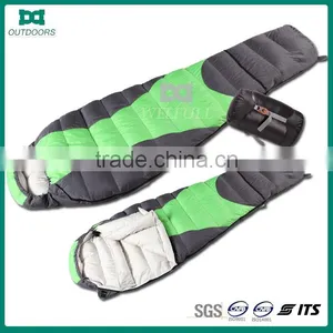 Professional Mummy Sleeping Bag -15C/5C Camping Hiking With Carrying Case thumbnail-1