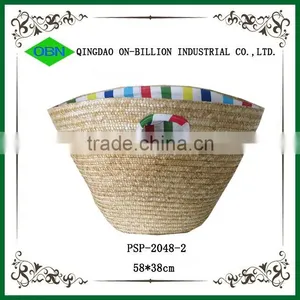 Natural Hand Woven Straw Bags Wholesale thumbnail-3