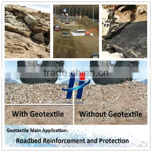 Engineering Non Woven Needle Geotextile Fabric Price From Chinese Supplier thumbnail-1