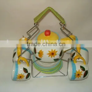 Porcelain Tea & Coffee Set thumbnail-1