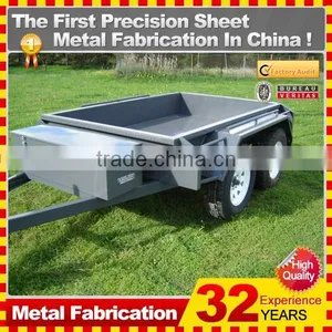 Kindle 32 Years Experience Unused Dump Camper Trailer With Tent thumbnail-1