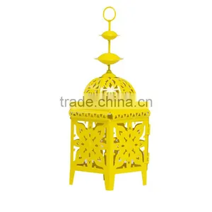 Morocco Style Iron Candlestick Candle Wedding Photography Props Decorations Valentine Decoration Candle Holders thumbnail-3