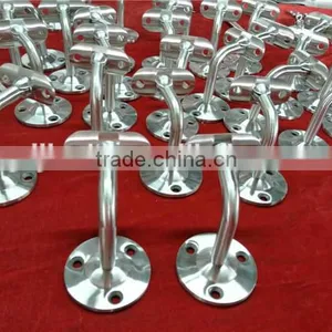 Stair Railings Accessories Wall Mounted Stainless Steel Handrail Bracket thumbnail-3