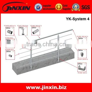 Guangzhou JINXIN Stainless Steel Side Mounted Hand Railing thumbnail-1