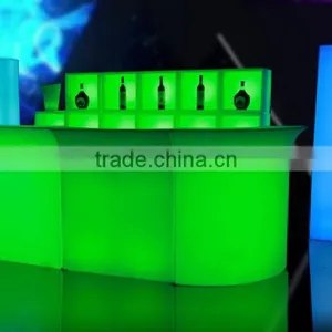 Wholesale Nightclub Party Corner Led Bar Counter thumbnail-1