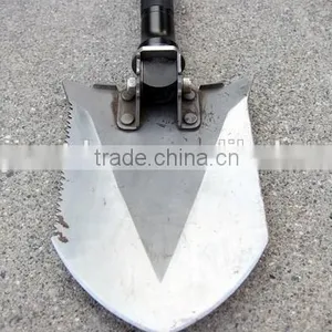 New Design Outdoor Multifunction Bushcraft Shovel Knife Hoe Hammer and Flashlight thumbnail-4