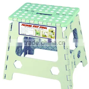 High Quality Portable Folding Plastic Step Stool thumbnail-4