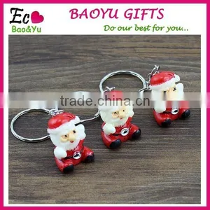 Santa Claus Key Chain Custom Key Chain Promotional Christmas Gifts Key Chain thumbnail-1