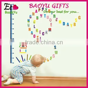 PVC Removable Alphabet Wall Sticker Alphabet Letter Stickers Wholesale thumbnail-1