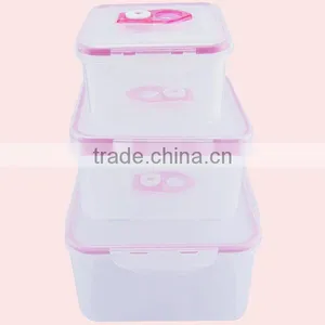 Square Take Away Airtight Plastic Food Container thumbnail-6