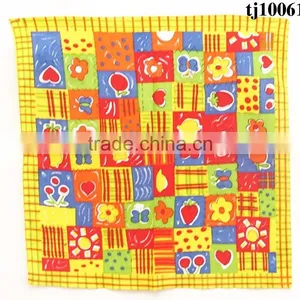 Flower Insect Natural Pattern Kerchief Available in Various Designs thumbnail-1