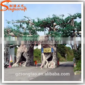 Decorative Width 10m and Height 5m Artificial Purplish Red Tree Branches With Special Styles thumbnail-2