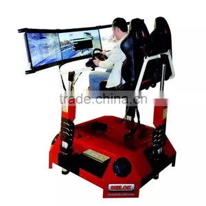 Guangzhou DianfuThree Screen Electric 360 Degree Driving Simulators thumbnail-1