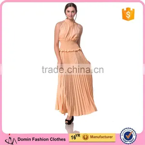 2017Guangzhou Domin Fashion Manufacturer Latest Maxi Evning Dress thumbnail-1