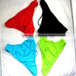 Wholesale Sexy Boy Swimming Fabric Wearing Hot Men Underwear Lingerie thumbnail-1