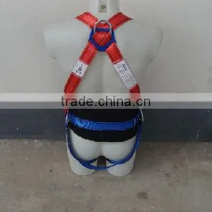 Adjustalbe Fall Protective Full Body Safety Belt Safety Harness Polyester Harness thumbnail-1