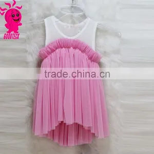 Latest Dress Designs for Girls Fashion Cheap Chiffon Lace Baby Girls Summer Dress Designs thumbnail-1