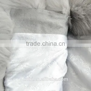 High Quality Hot Sales Type Women Natural Fox Fur Vest Winter Coat Fox Fur thumbnail-5