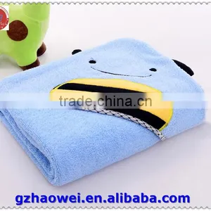 Absorbent Terry Hooded Baby Bath Towel thumbnail-3