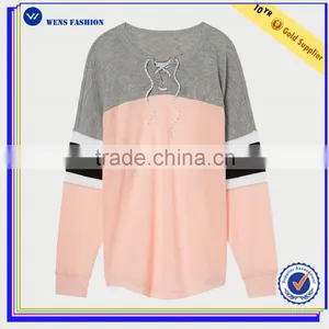 Dongguan Womens Long Sleeve Pullover Sweatshirts Without Hood thumbnail-3