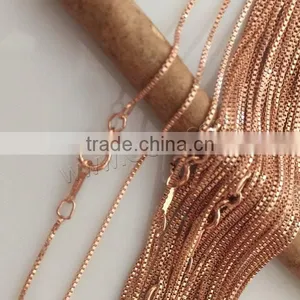 14k Price Gold Filled Necklace Gold Plated Chain thumbnail-1