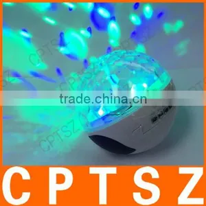 Colorful Stage Lights Effects Rotation Bluetooth Speaker, Card Speaker, thumbnail-6