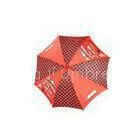 Straight Kids Parasol Umbrellas Red Hand Open For Promotional 15 Inch thumbnail-1