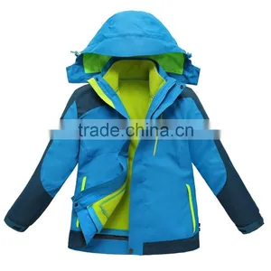 Kid Water Resistant Jacket With Polar Fleece Removable Liner thumbnail-2
